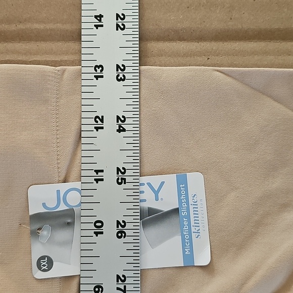 NWT Jockey Skimmies Microfiber Stretch Mid Lenght Smoothing Slipshort S-XXL - Picture 3 of 6